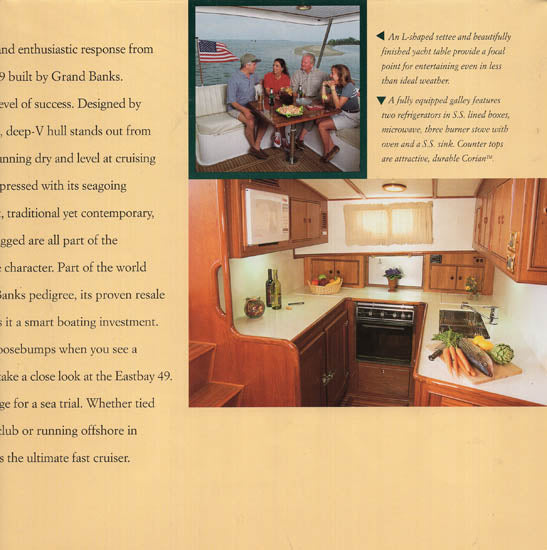 Grand Banks Eastbay 49HX Brochure