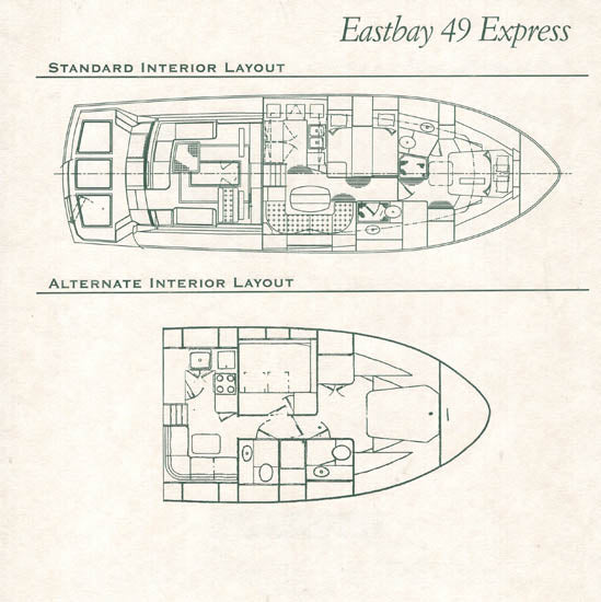 Grand Banks Eastbay 49HX Brochure