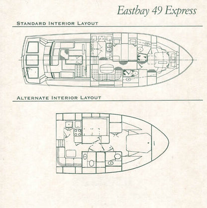 Grand Banks Eastbay 49HX Brochure