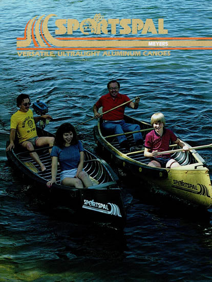 Meyers 1980s Sportspal Canoe Brochure
