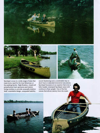 Meyers 1980s Aluminum Canoe Brochure