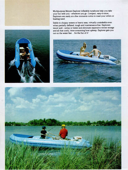 Meyers Explorer Inflatables Brochure