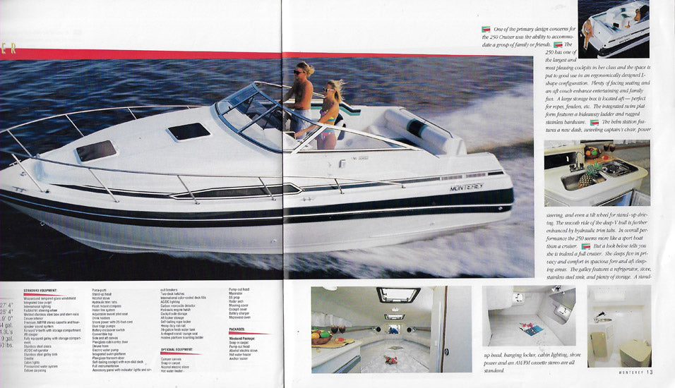 Monterey 1992 Brochure SailInfo I
