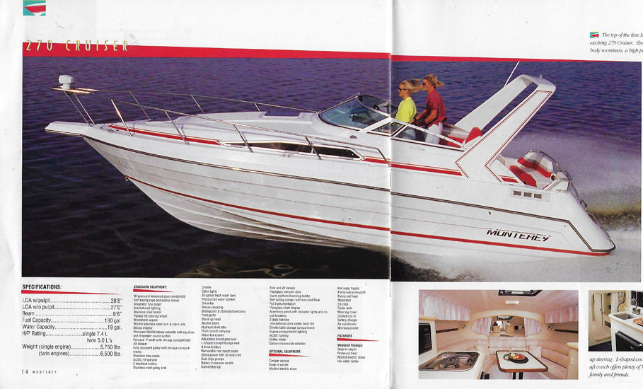Monterey 1992 Brochure