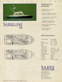 Sabreline 43 Brochure