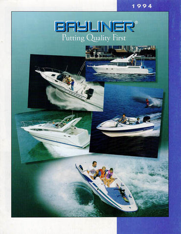 Bayliner 1994 Full Line Brochure