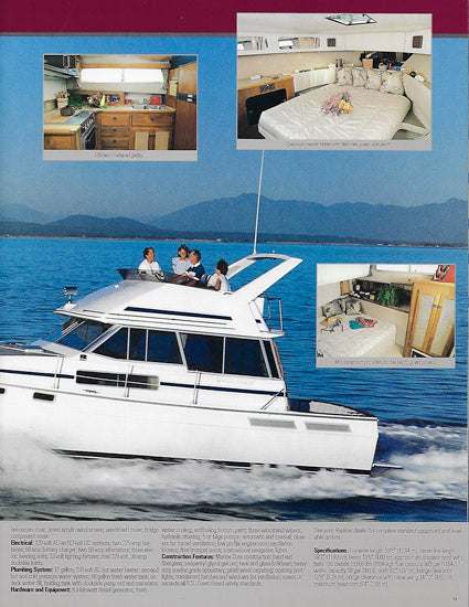 Bayliner 1986 Motoryacht Brochure