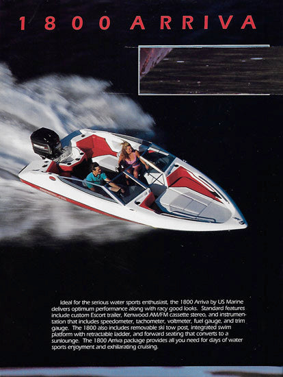 Bayliner 1991 Arriva Poster Brochure