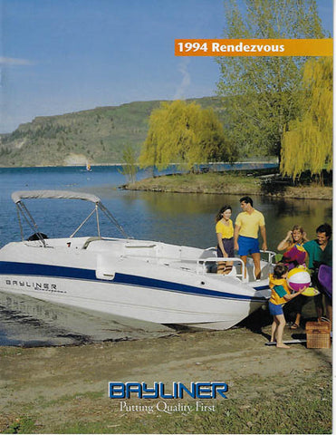 Bayliner 1994 Rendezvous Brochure