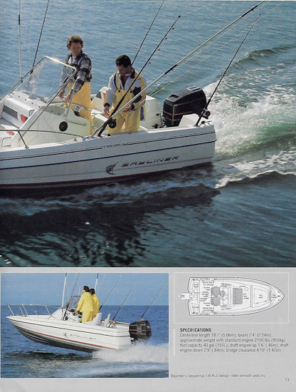 Bayliner 1990 Trophy Brochure