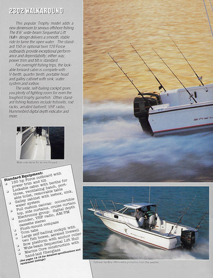 Bayliner 1990 Trophy Brochure