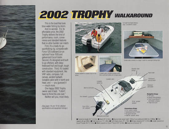 Bayliner 1992 Trophy Brochure