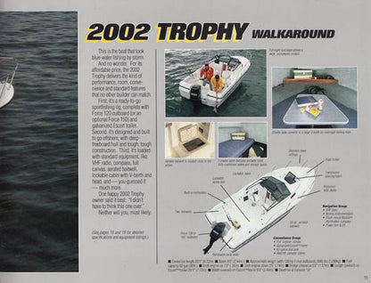 Bayliner 1992 Trophy Brochure