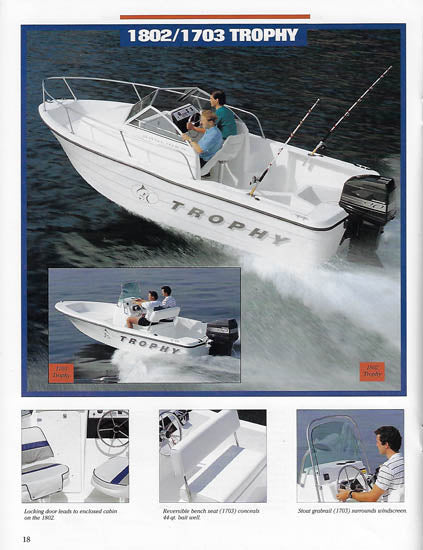 Bayliner 1994 Trophy Brochure