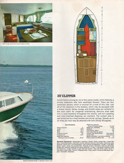 Chris Craft 1968 Sea Skiff Brochure
