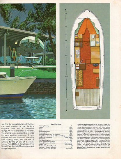 Chris Craft 1968 Sea Skiff Brochure
