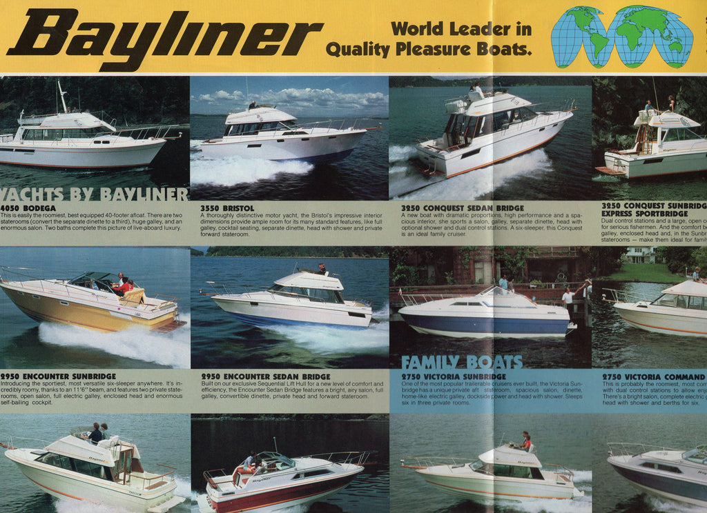 Bayliner 1981 Abbreviated Brochure SailInfo I