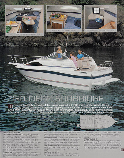 Bayliner 1985 Brochure
