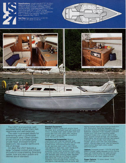 Bayliner 1983 US Yachts Brochure