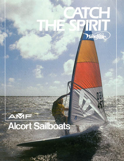 AMF Alcort Windflite Windsurfer Brochure