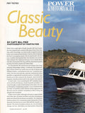Pacific Seacraft 38T Trawler Power & Motoryacht Magazine Reprint Brochure