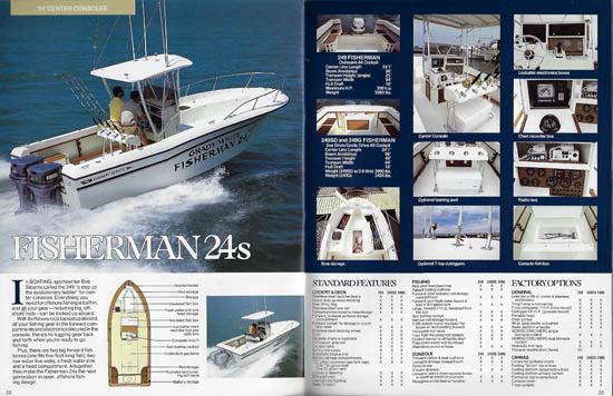 Grady White 1986 Brochure