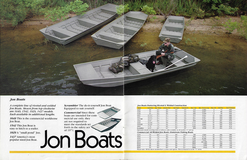 Grumman 1985 Boats Brochure