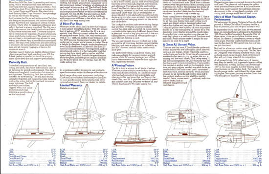Clark San Juan 1980s Brochure