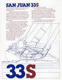 Clark San Juan 33S Preliminary Brochure