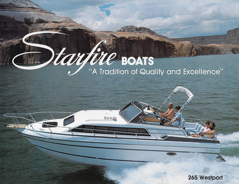 Starfire 265 Wesport Brochure