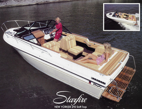 Starfire 215 New Yorker Soft Top Brochure