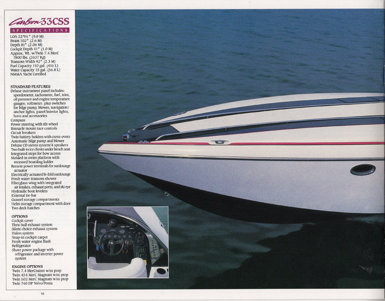 Glastron 1990 Brochure
