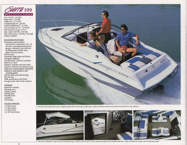 Glastron 1990 Brochure