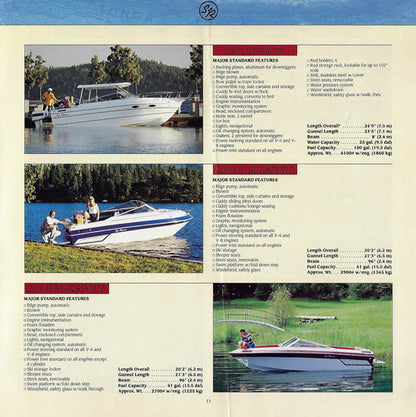 Sun Runner 1989 Brochure