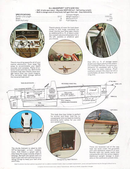 Aquasport 22-2 Center Console Pro Brochure
