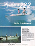 Aquasport 22-2 Open Fisherman Brochure