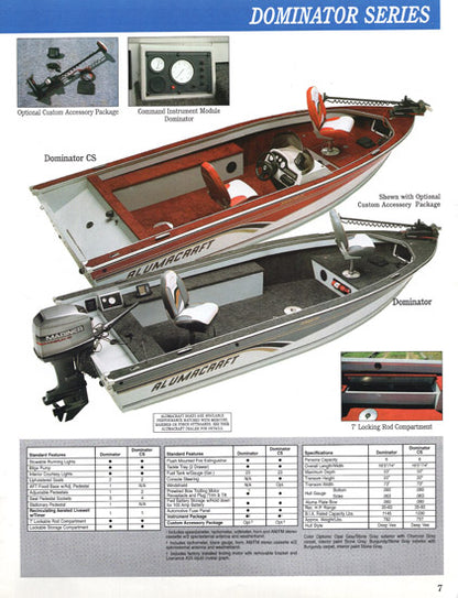 Alumacraft 1995 Brochure