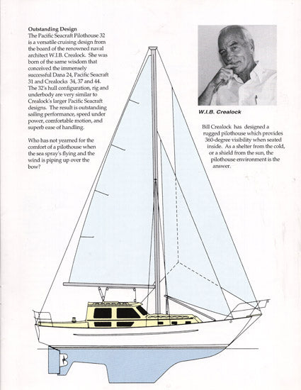 Pacific Seacraft 32 Pilothouse Brochure
