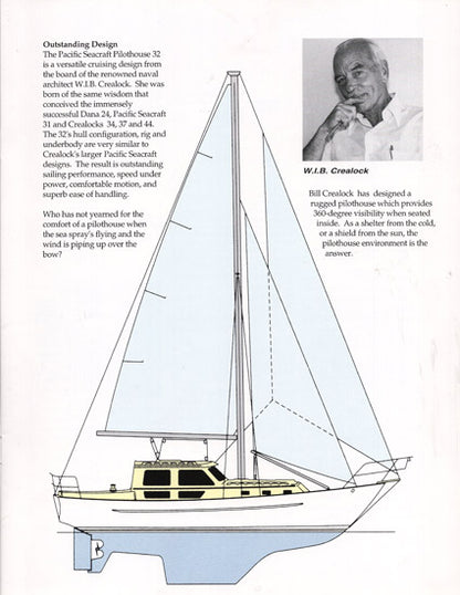Pacific Seacraft 32 Pilothouse Brochure