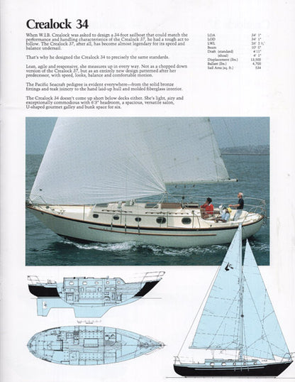 Pacific Seacraft 1990s Brochure