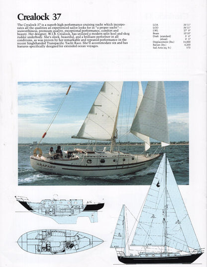 Pacific Seacraft 1990s Brochure