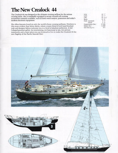 Pacific Seacraft 1990s Brochure
