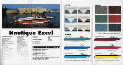 Correct Craft 1991 Nautiques Brochure / Poster