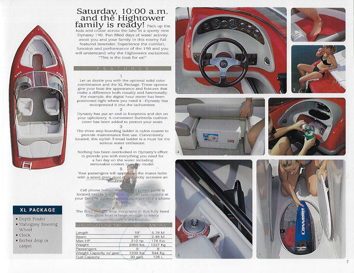 Dynasty 1998 Brochure
