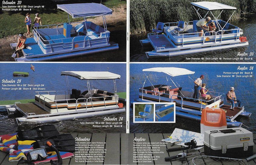 Forester 1987 Leisure Island Pontoon Brochure