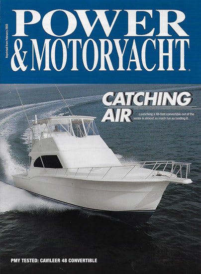 Cavileer 48 Power & Motoryacht Magazine Reprint Brochure