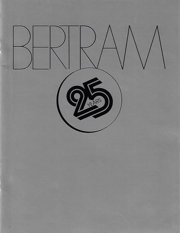 Bertram 1986 Brochure