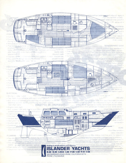 Islander Freeport 36 Raised House Specification Brochure