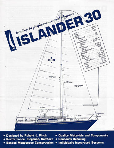 Islander 30 Specification Brochure