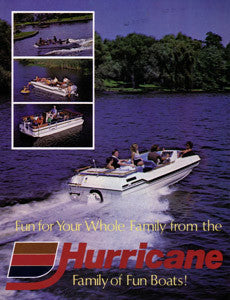 Hurricane 1982 Deck Boat Brochure